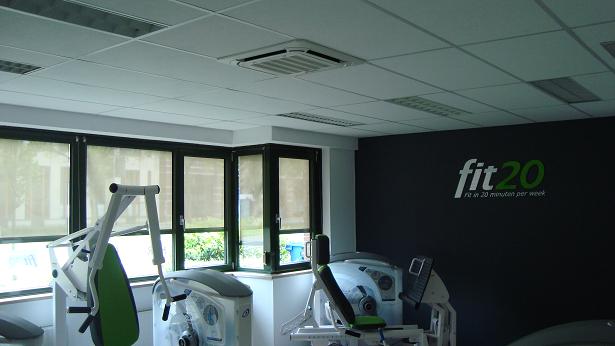 Airconditioning bij Fit20